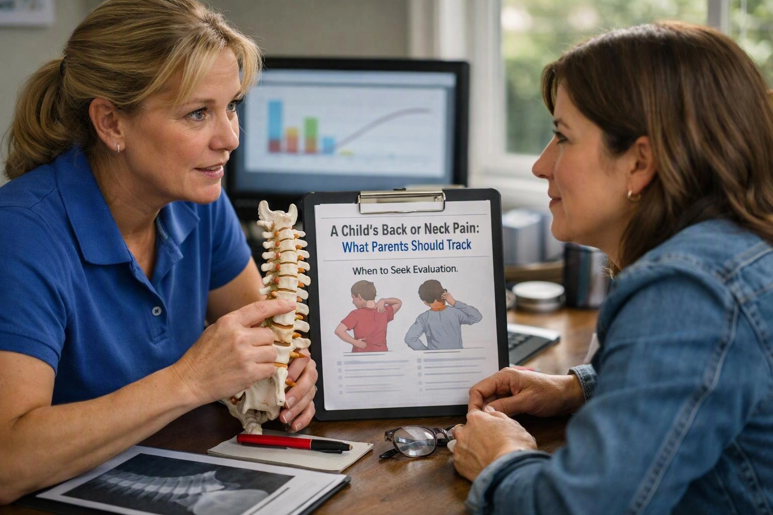 A Child’s Back or Neck Pain: What Parents Should Track