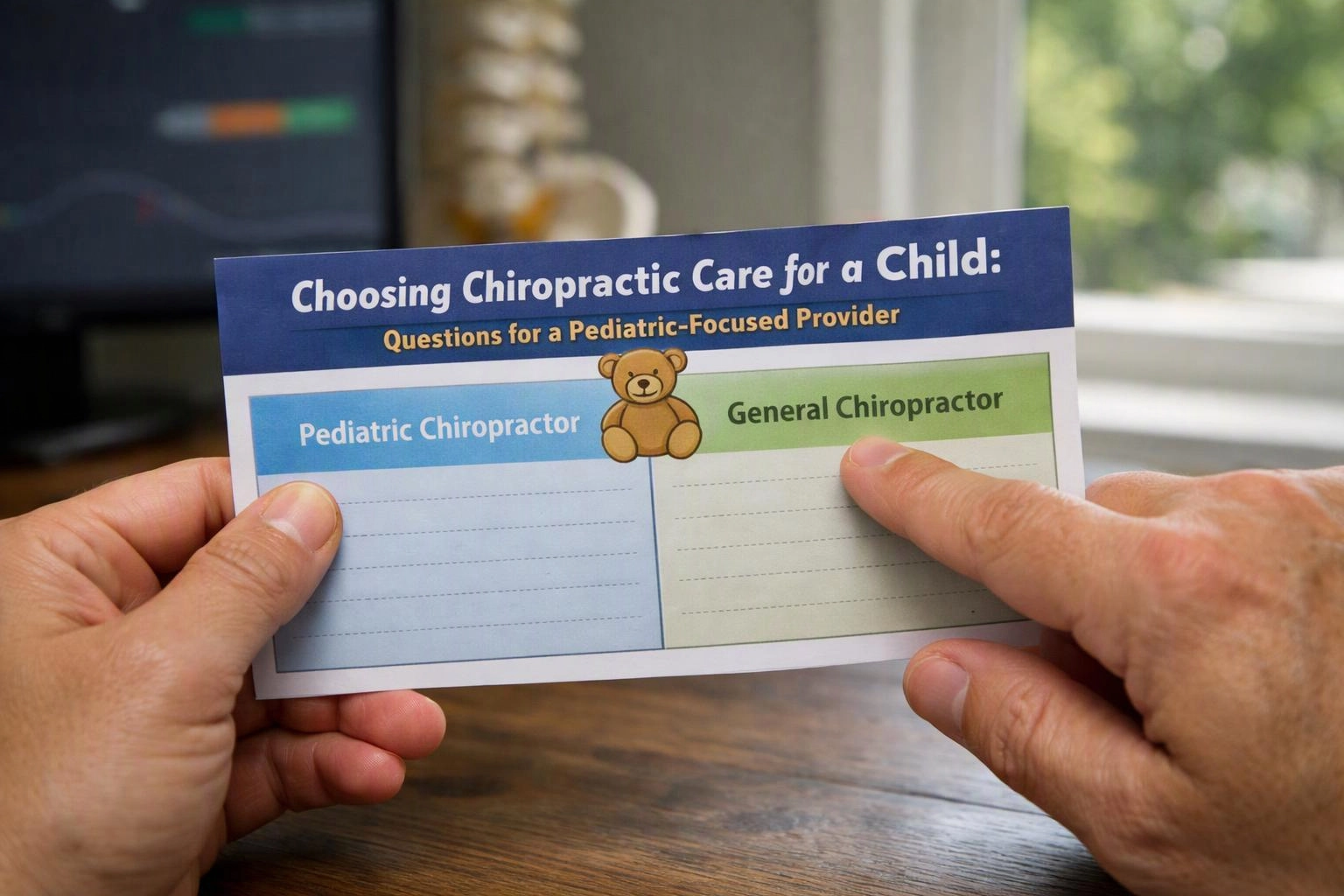 Choosing Chiropractic Care for a Child: Questions for a Pediatric-Focused Provider