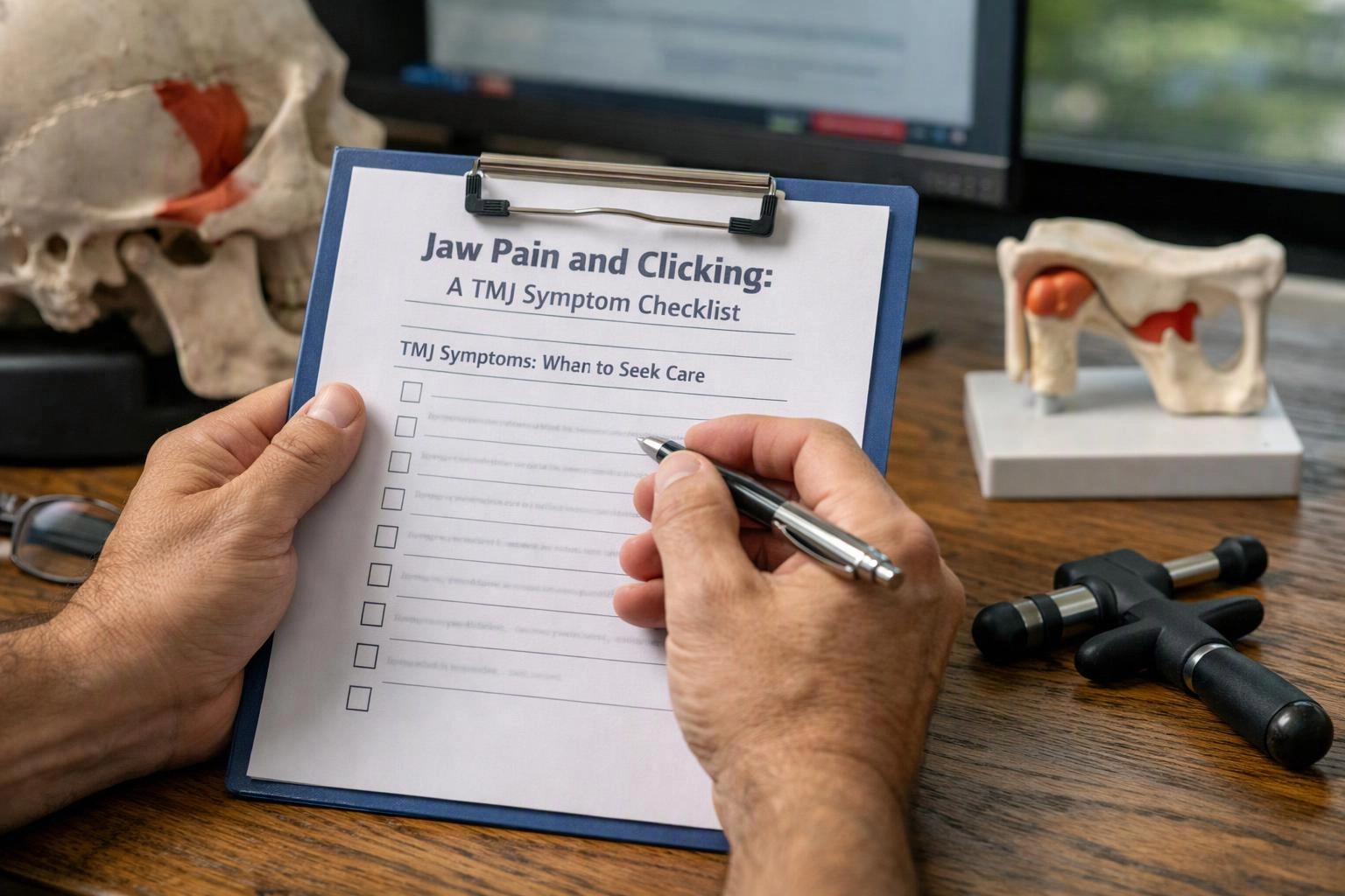 Jaw Pain and Clicking: A TMJ Symptom Checklist