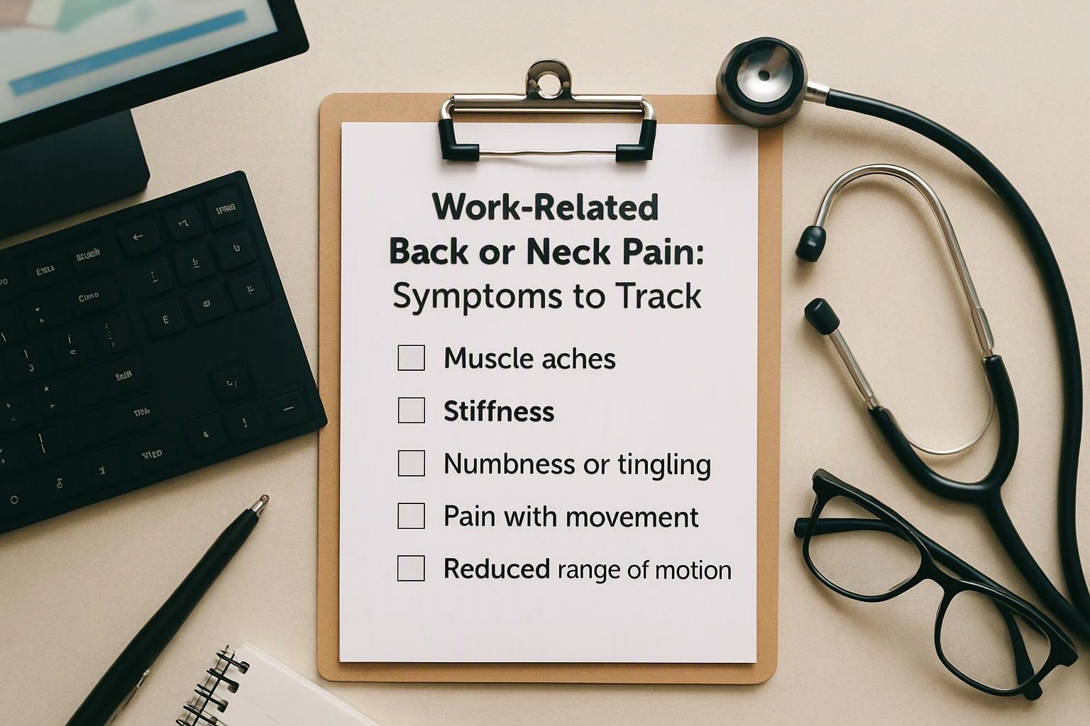 Work-Related Back or Neck Pain: Symptoms to Track