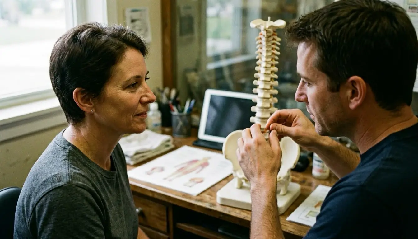 Cervical Spine in Chiropractor: Cervical Spine is the uppermost part of the spinal column, consisting of—visual guide