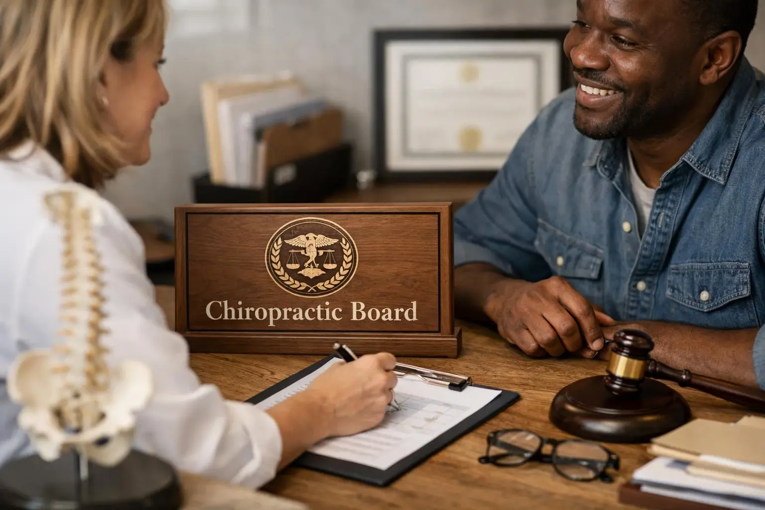 How Chiropractic Board applies to Chiropractor services in Newnan, United States—practical illustration