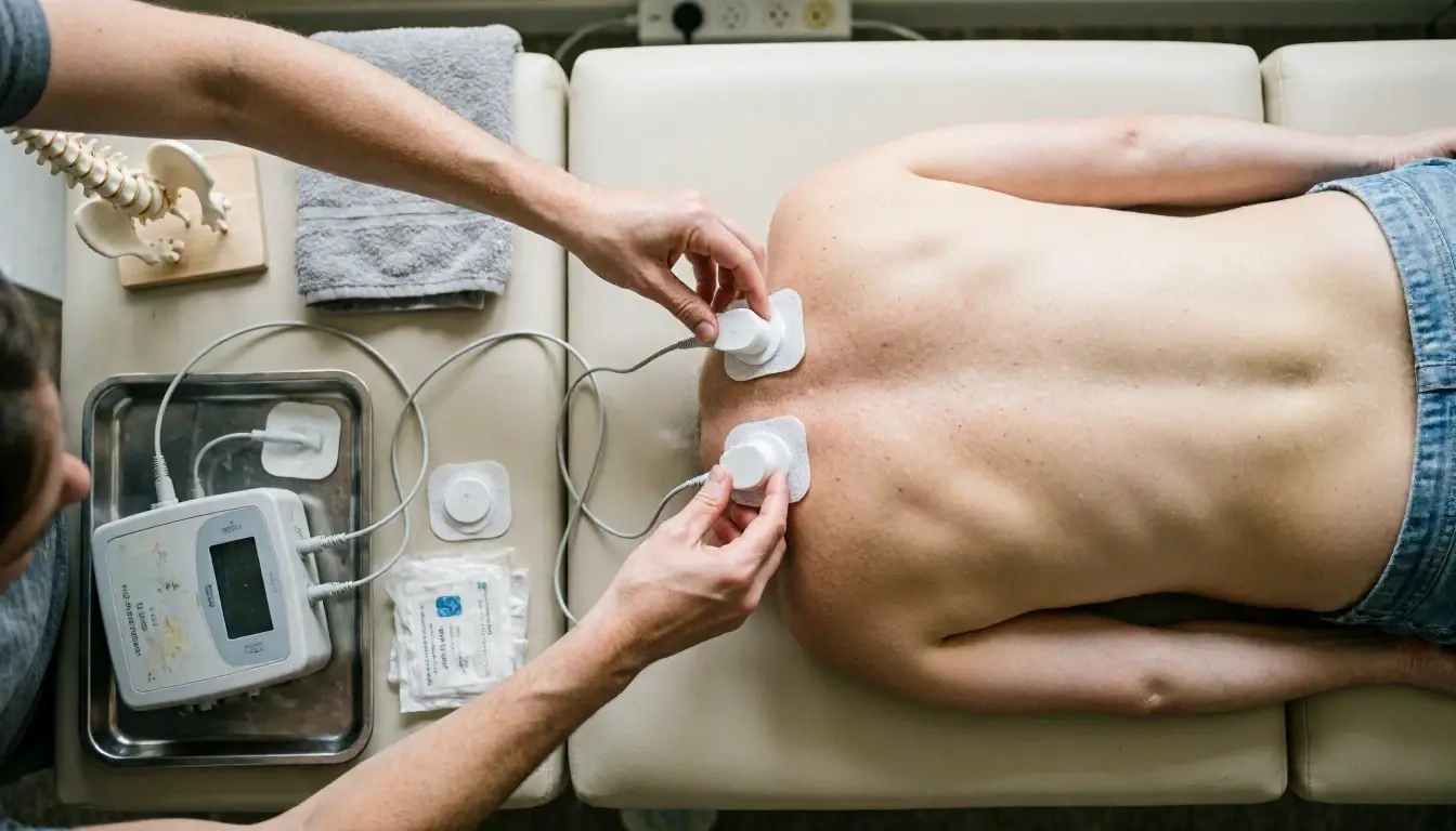 Electrical Muscle Stimulation in Chiropractor: Electrical Muscle Stimulation is a therapeutic technique that uses controll...