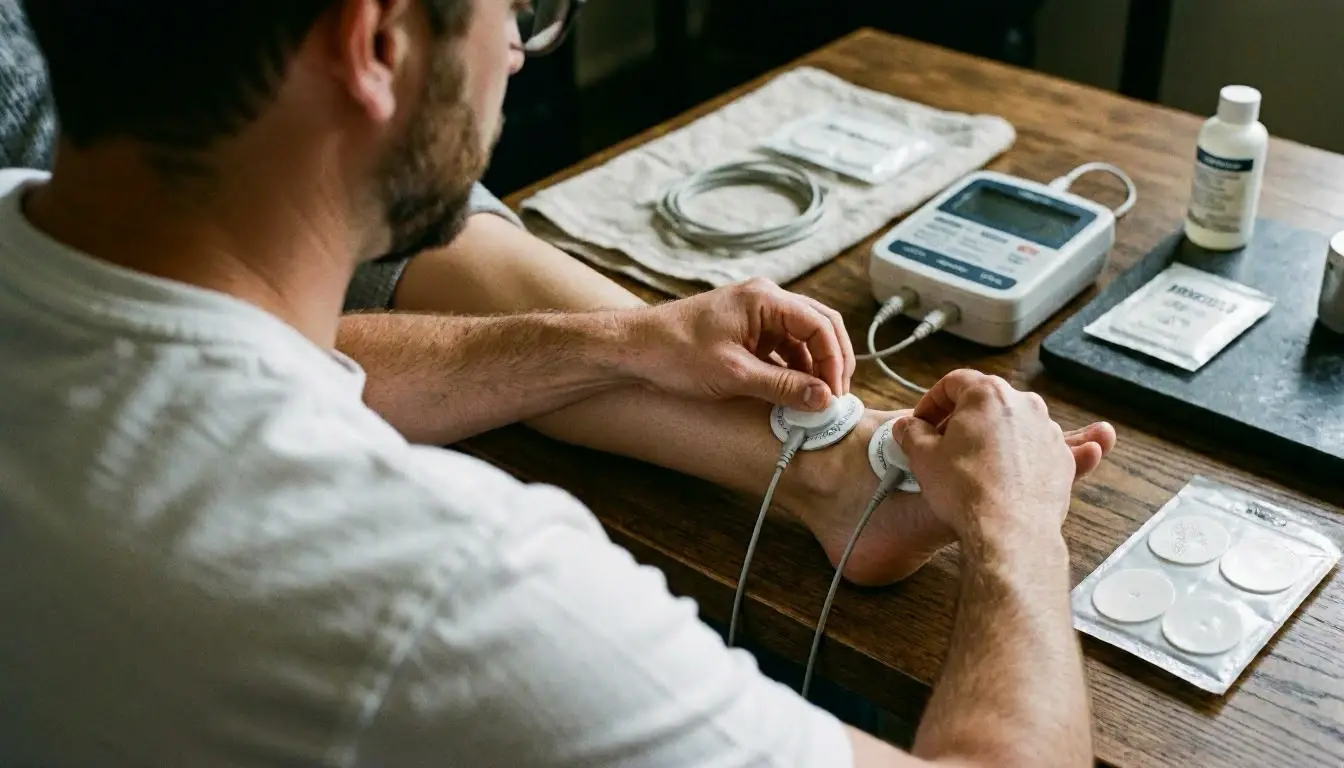 How Electrical Muscle Stimulation applies to Chiropractor services in Newnan, United States—practical illustration