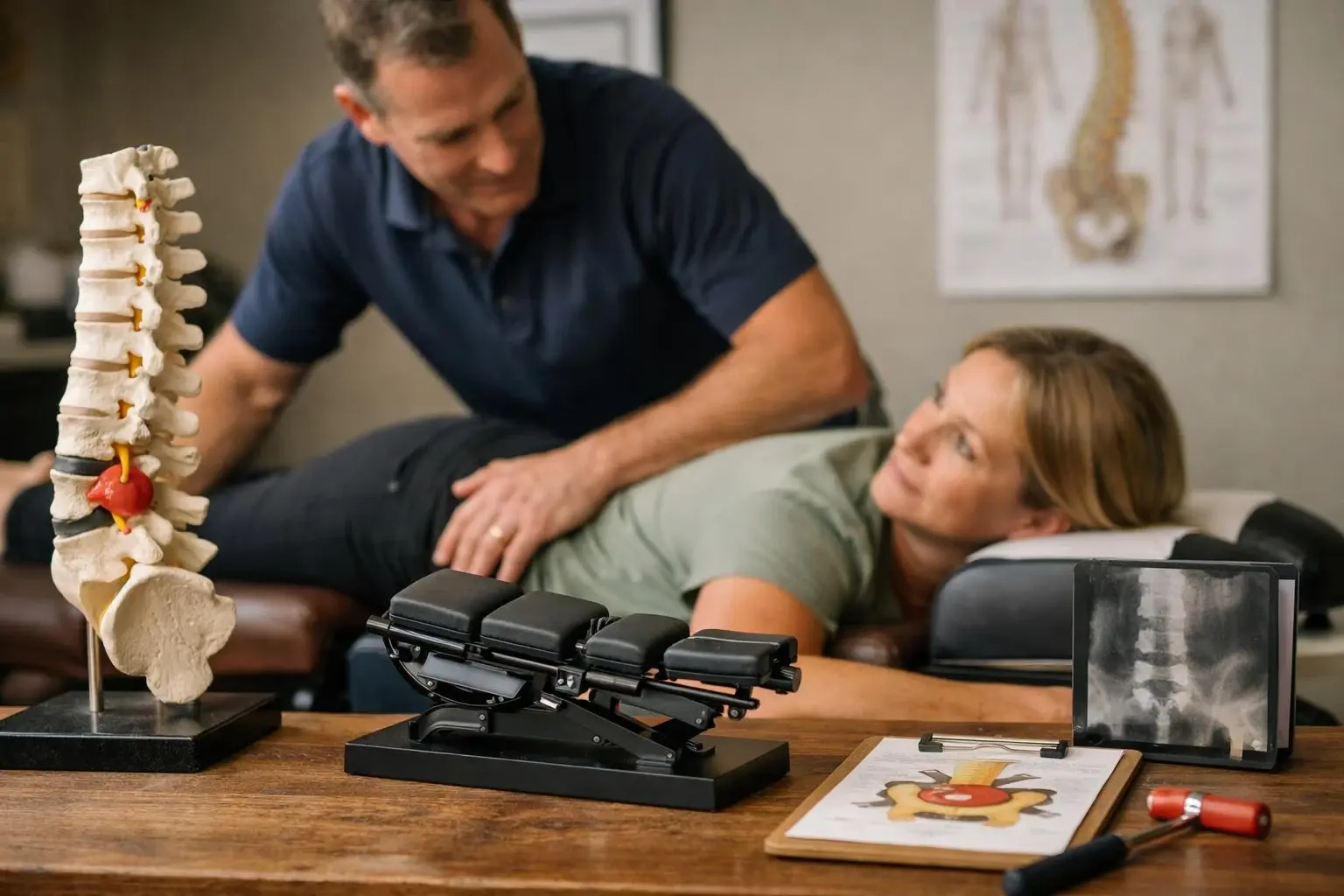 Flexion-Distraction in Chiropractor: Flexion-Distraction is a gentle, non-surgical chiropractic technique designed to reli...