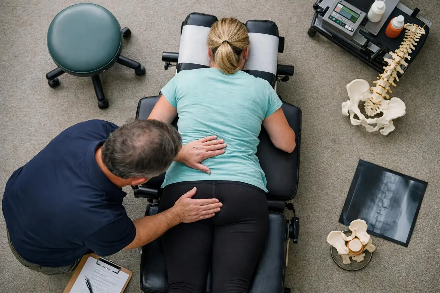 How Flexion-Distraction applies to Chiropractor services in Newnan, United States—practical illustration