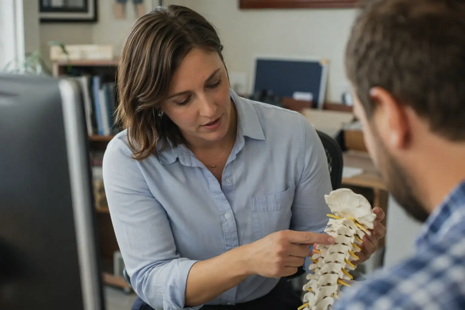NBCE in Chiropractor: NBCE is the National Board of Chiropractic Examiners, an independent organization that—visual guide