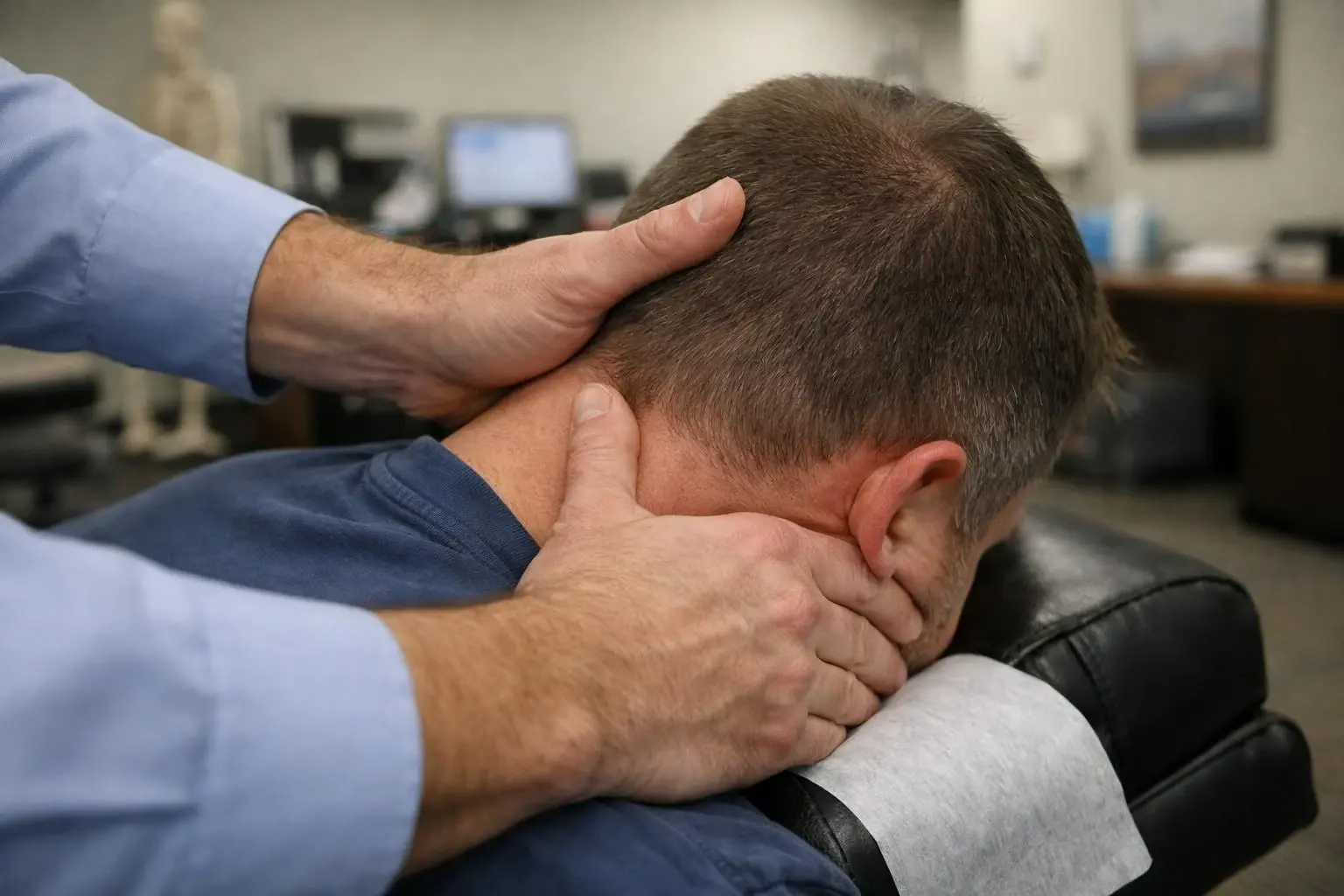 How Neck Pain applies to Chiropractor services in Newnan, United States—practical illustration