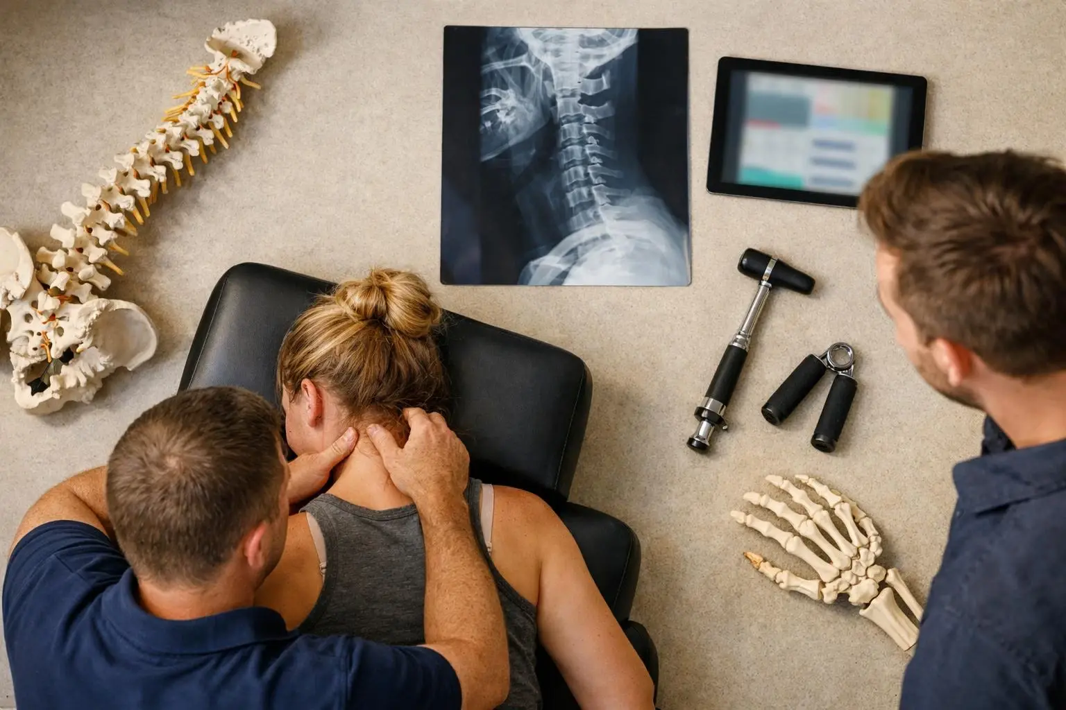 Nerve Compression in Chiropractor: Nerve compression is a condition where surrounding tissues such as bones, muscles—visua...