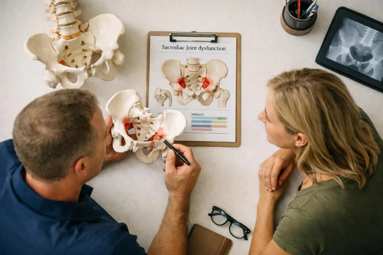 How Sacroiliac Joint Dysfunction applies to Chiropractor services in Newnan, United States—practical illustration